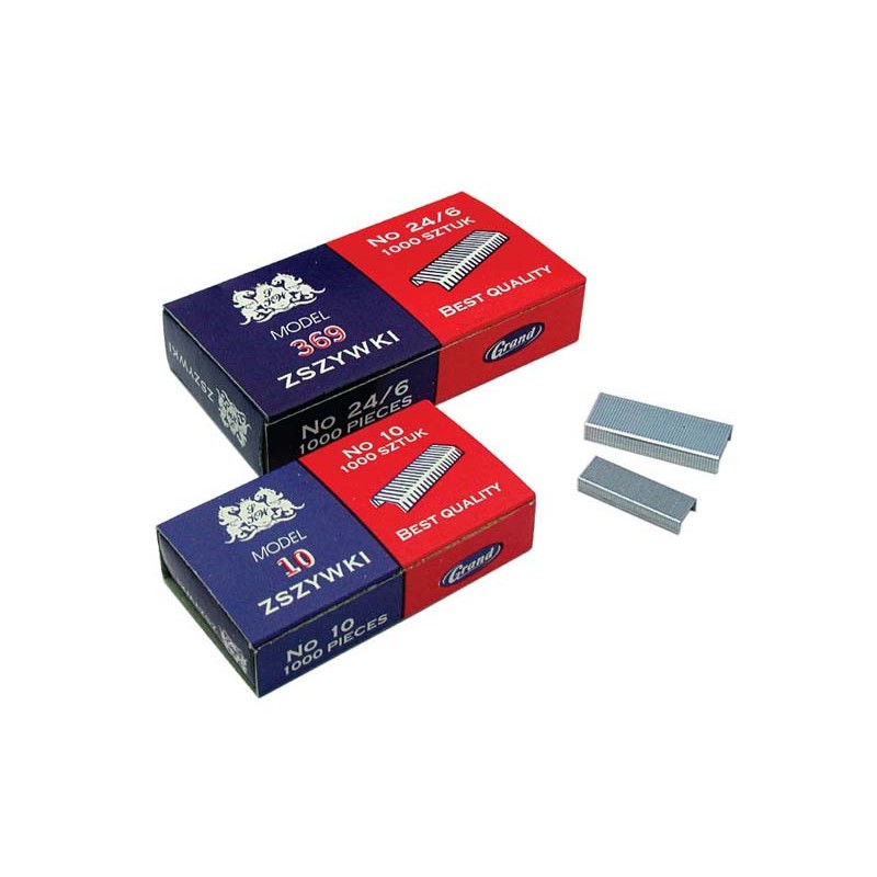 Zszywki 24/6 miedziane Grand 020703